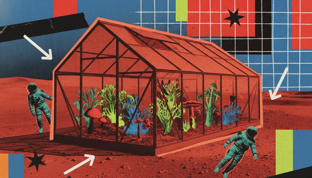 Could Mushrooms' Cousins Help Us Grow Food on Mars?